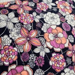 Sea Turtle Quilted Placemat – Handmade Cotton Table Quilt – Reversible with Floral Theme– Sold Individually